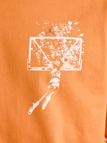 Tricou 'BRK' de la Jordan pe portocaliu