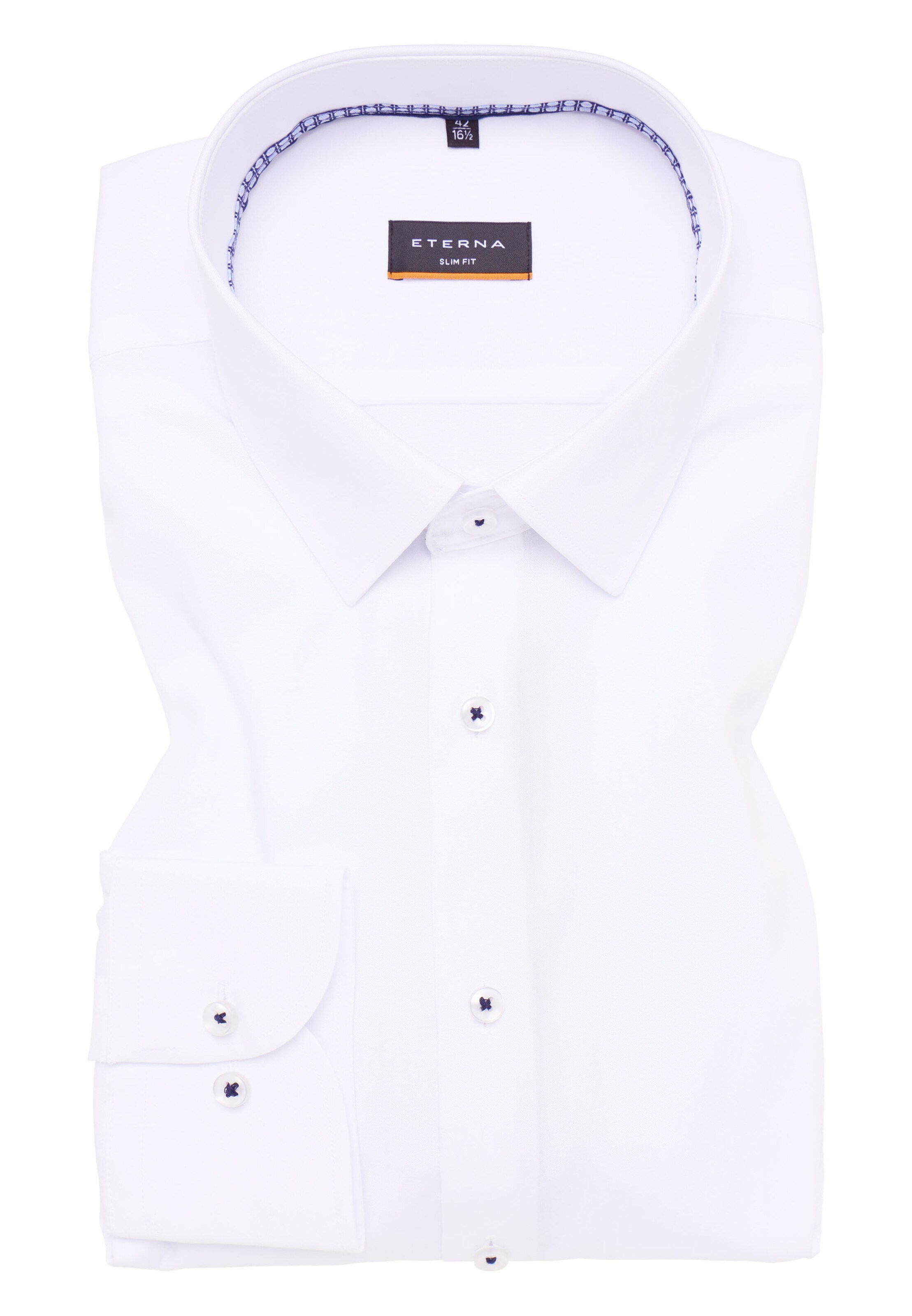 ETERNA Slim fit Business shirt in White