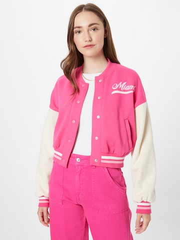 rozā Tally Weijl Sportiska jaka: no priekšpuses