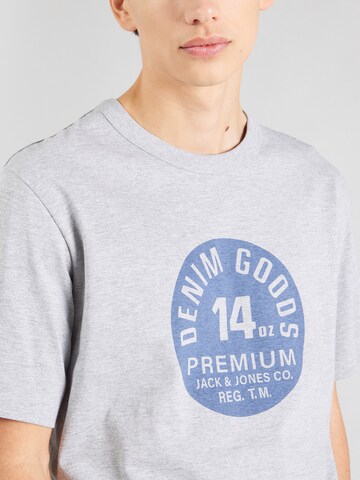 Jack & Jones Premium Shirt 'JPRBLURASHFORD' in Grey