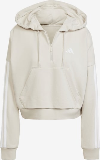 ADIDAS SPORTSWEAR Urheilullinen collegepaita 'Essentials' koossa XXXS-XXS värissä taupe / valkoinen, Tuotenäkymä