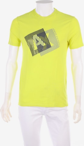 ARMANI EXCHANGE T-Shirt S in Gelb: predná strana