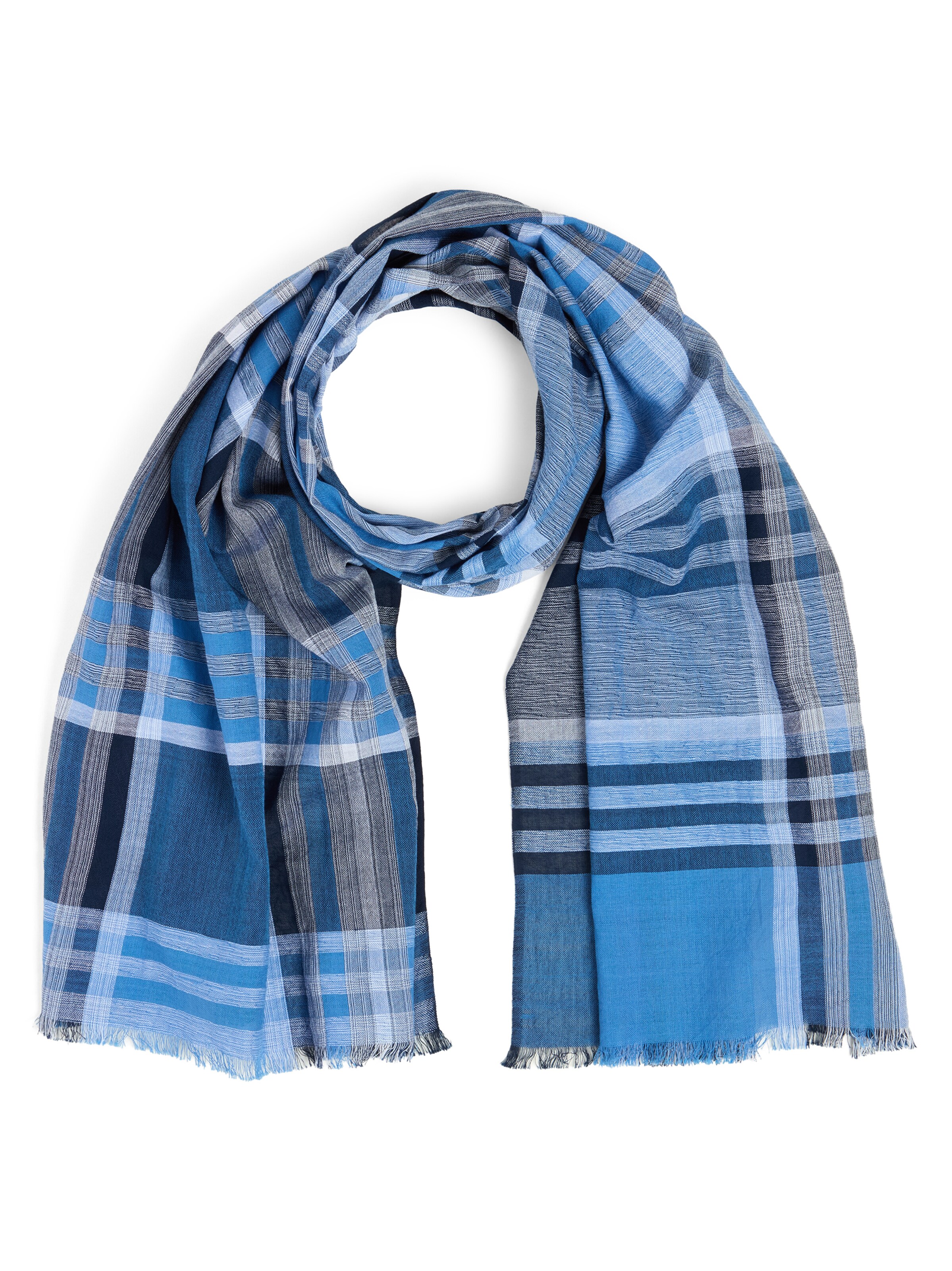 Nils Sundström Schal in Blau