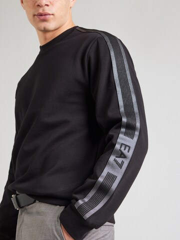 EA7 Emporio Armani Sweatshirt i sort