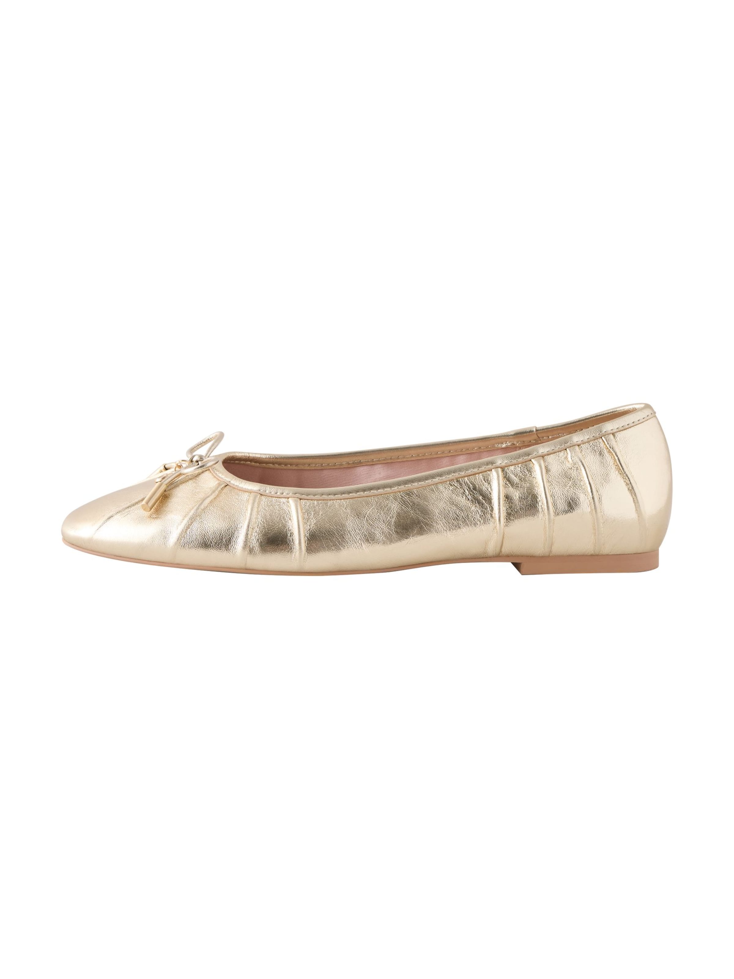 B by Ted Baker Ballerina in Goud: voorkant
