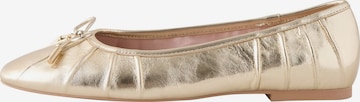 Ballerina di B by Ted Baker in oro: frontale