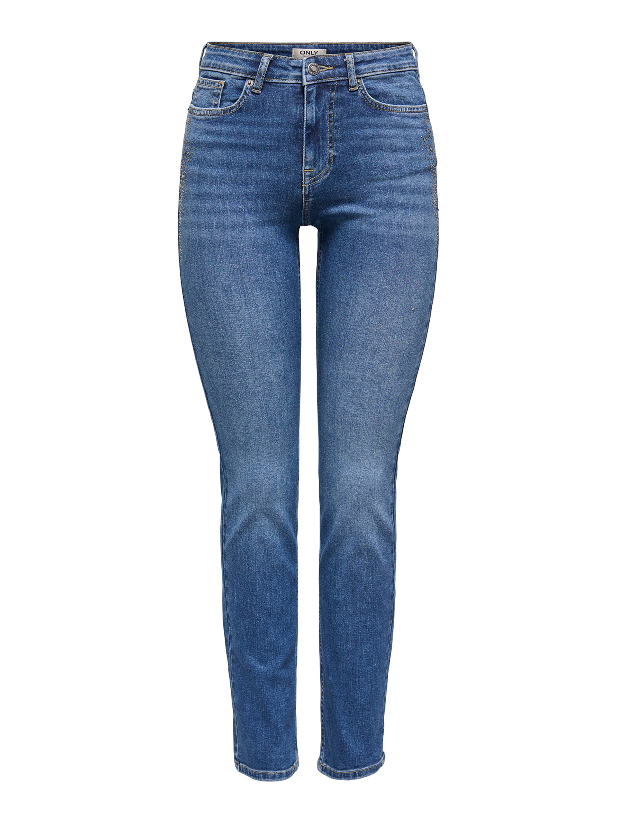 Slimfit Jeans 'ONLSui' de la ONLY pe albastru: față