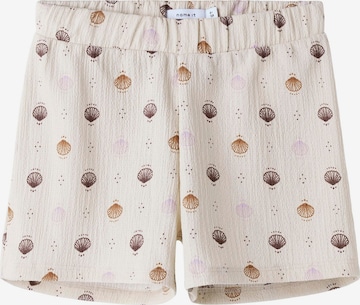 NAME IT - regular Pantalón en beige: frente