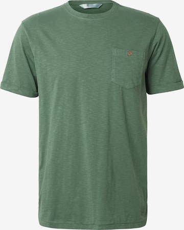 INDICODE JEANS Póló 'Ushi' - zöld: elől
