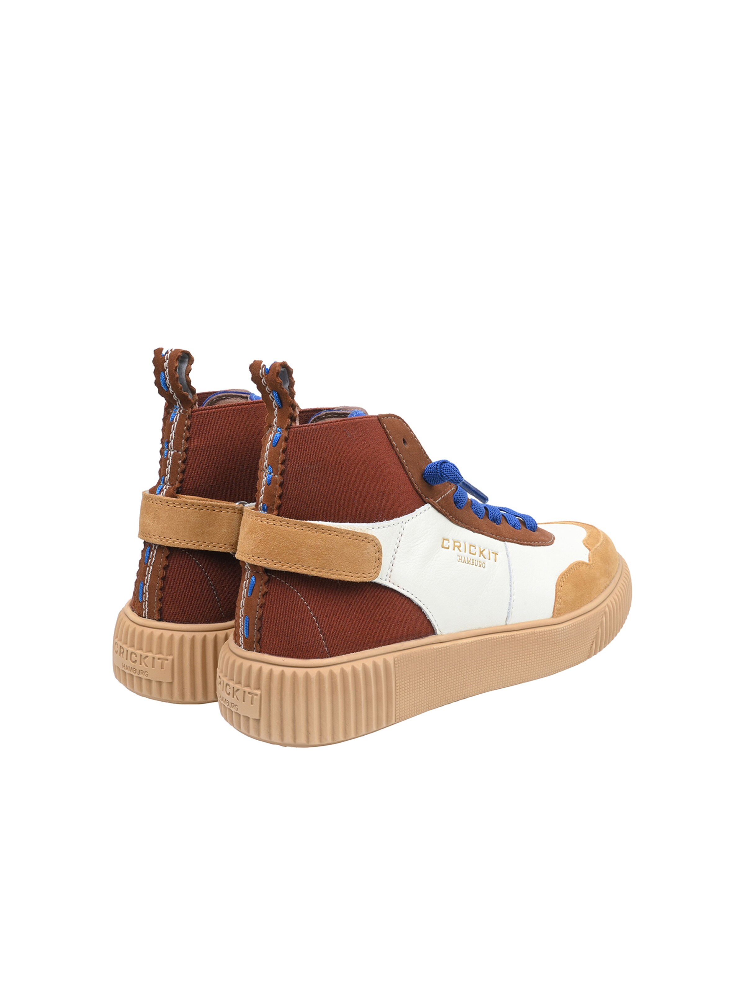 Crickit Sneakers hoog ' REBEKA ' in Bruin