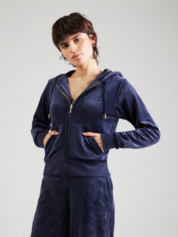 Juicy Couture Sweatjacke 'Dach Addison' in Blau: Vorderseite