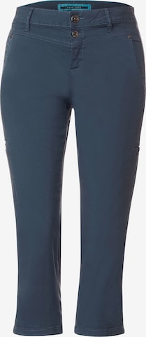 STREET ONE Slim fit Pants in Blue: front