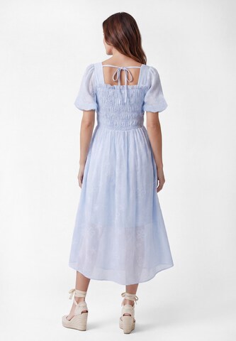 Robe Usha en bleu