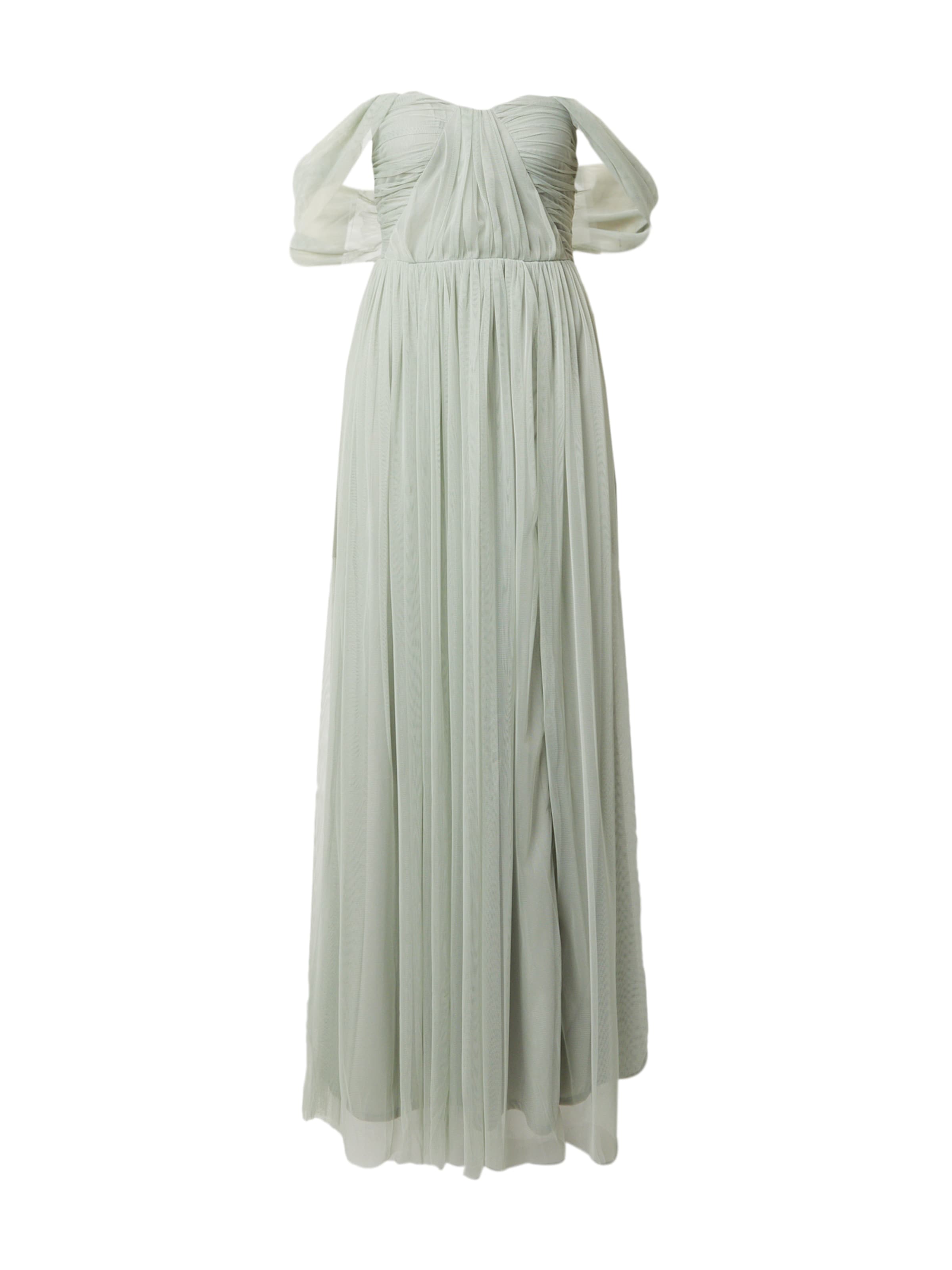 Maya Deluxe - Vestido de festa em verde: frente