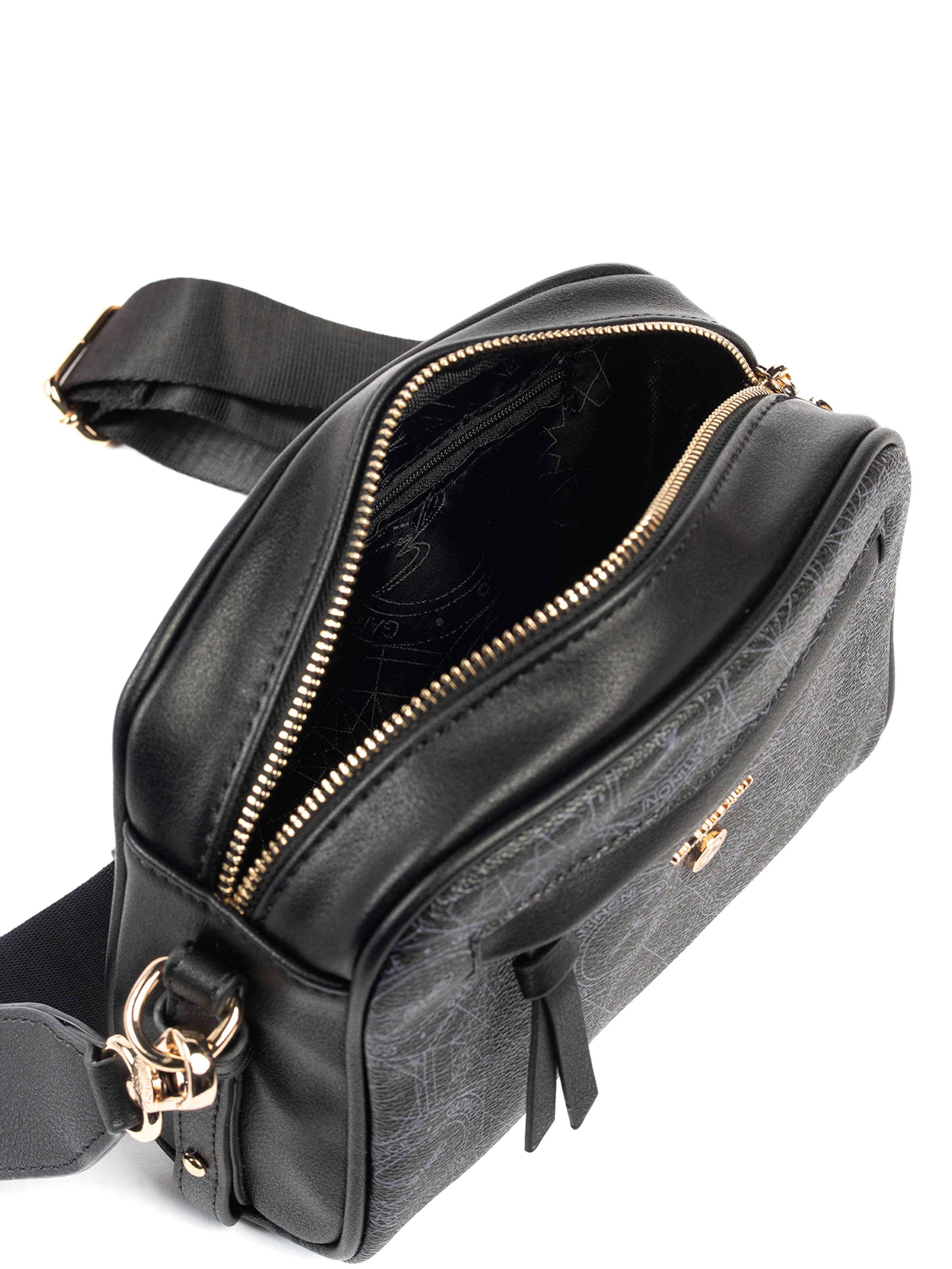 Borsa a tracolla di Gattinoni in nero