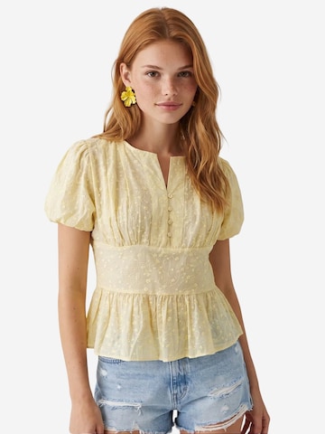 MixRay Bluse‌‌‌‌‌‌‌‌‌ in Gelb: Vorderseite
