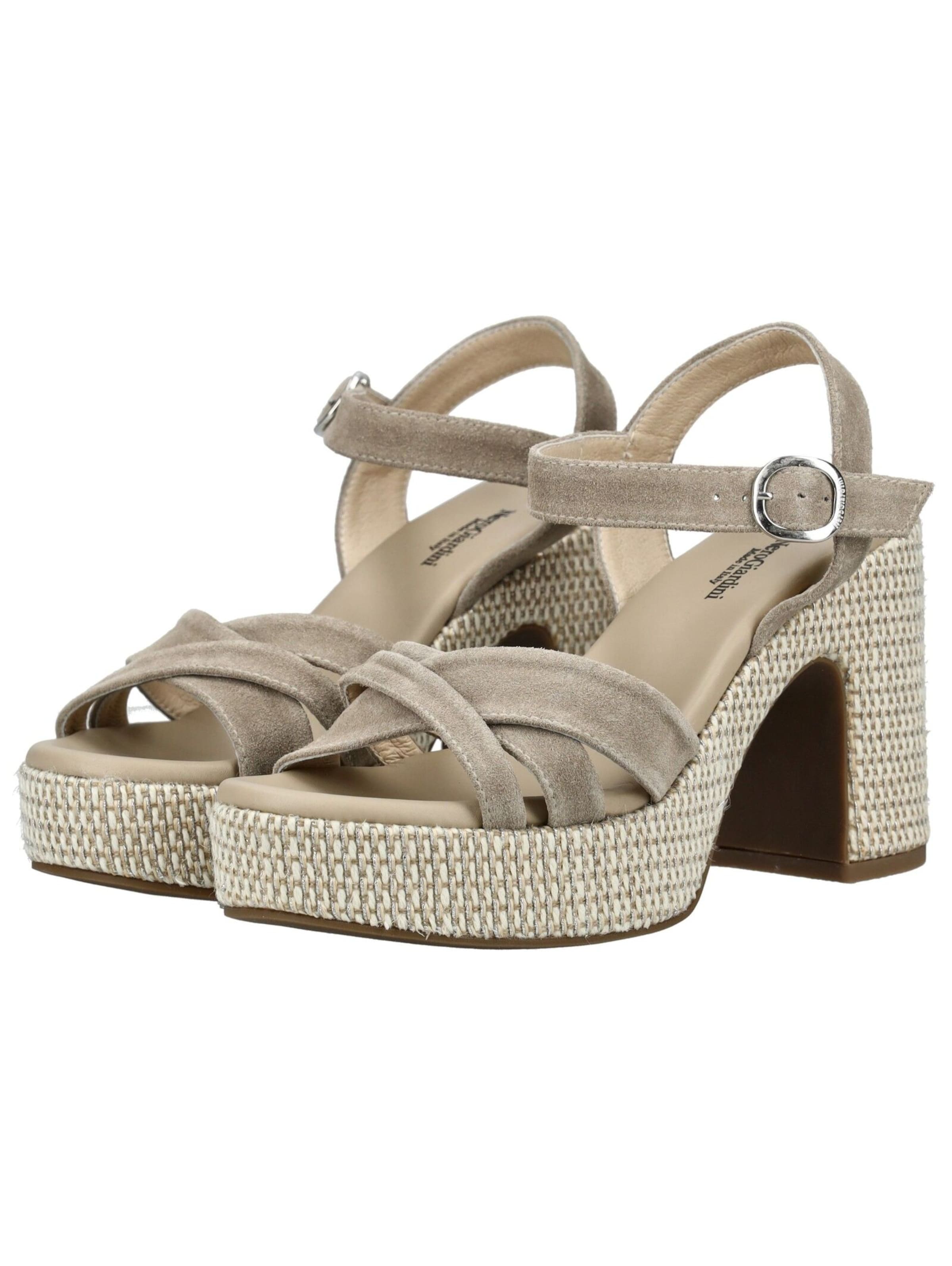 Nero Giardini Sandalen met riem in Beige