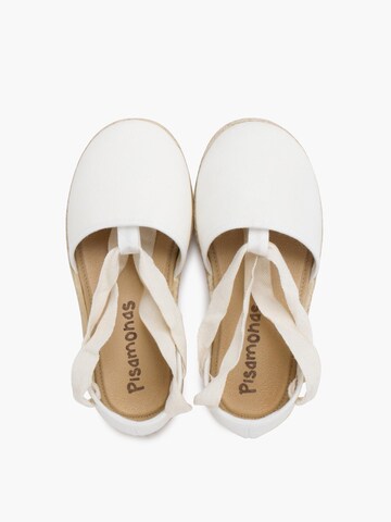 Sandales Pisamonas en blanc