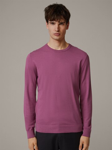 STRELLSON Sweater 'Vincent' in Pink: front
