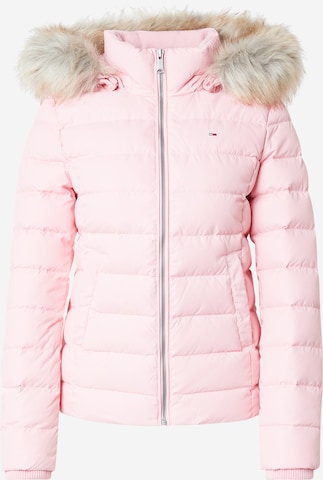 Tommy Jeans Зимняя куртка в Ярко-розовый: спереди