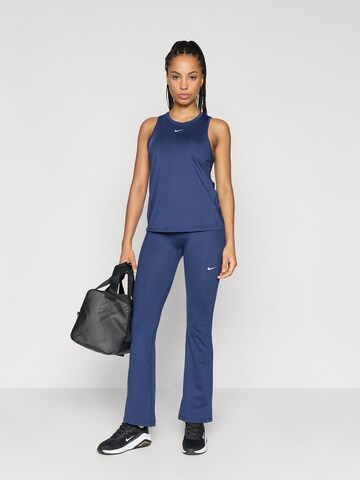 NIKE Расклешенный Спортивные штаны 'ONE' в Синий