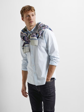 SELECTED HOMME - Ajuste estrecho Camisa 'Rick' en azul