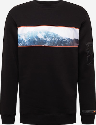 ELLESSE Sweatshirt 'Copertina' in navy / hellblau / schwarz / weiß, Produktansicht