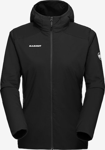 MAMMUT Outdoorjacke ‘Rime Light Flex’ in Schwarz: Vorderseite