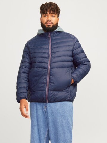 Jack & Jones Plus Between-Season Jacket 'JJESPRINT' in Brown: front
