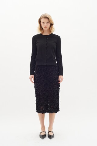 InWear Knit cardigan in Black