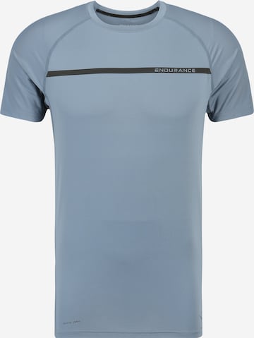 T-Shirt fonctionnel 'Serzo' ENDURANCE en bleu : devant