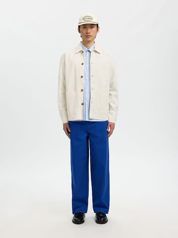 SELECTED - Chaqueta de entretiempo 'Selected x Hotel Amour' en blanco