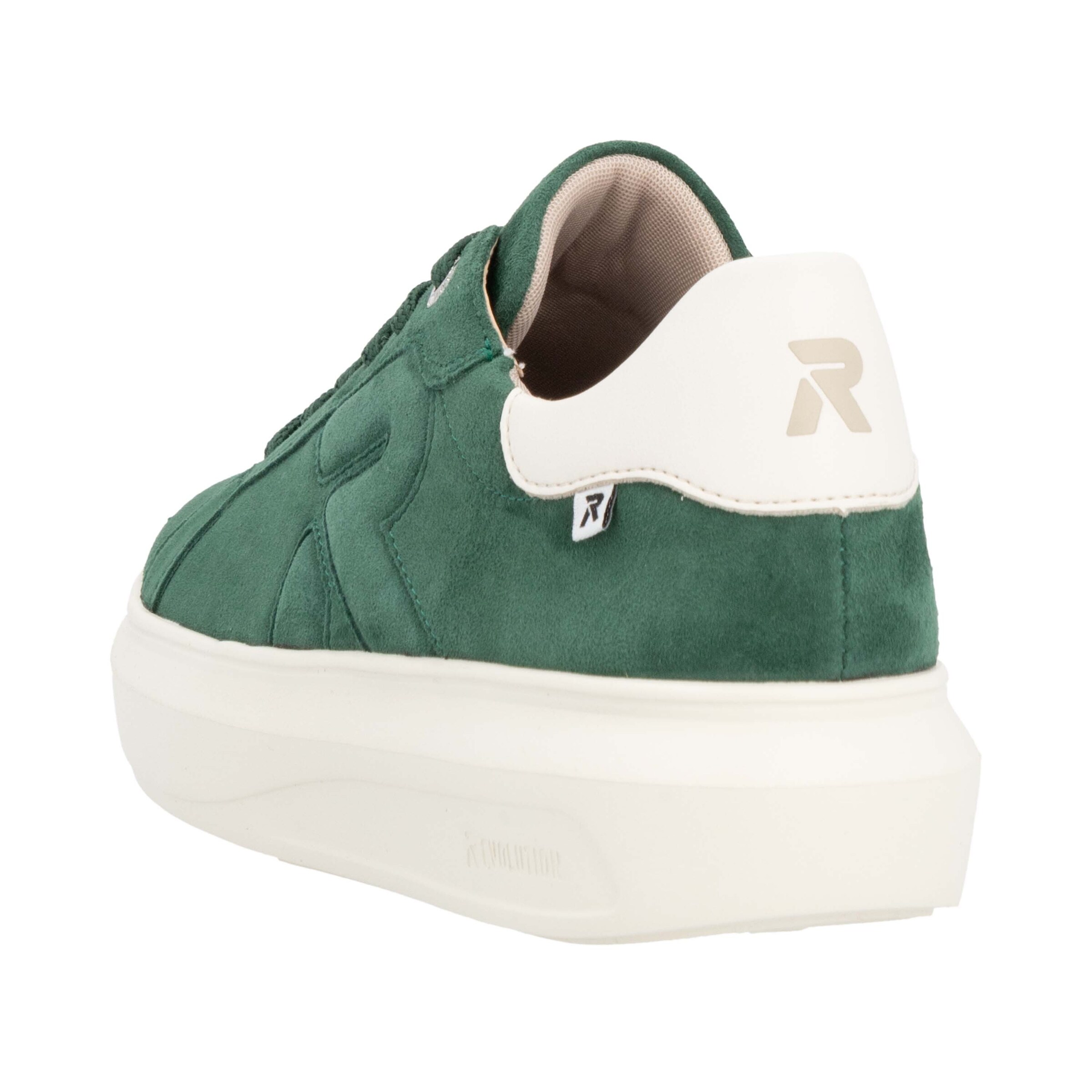 Baskets basses ' W1204 ' Rieker Sport en vert