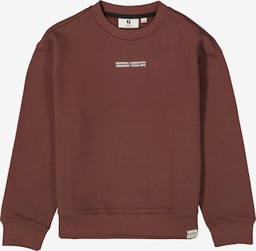 GARCIA Collegepaita värissä ruskea: etupuoli