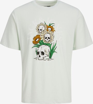 T-Shirt 'Beachbone' JACK & JONES en blanc : devant
