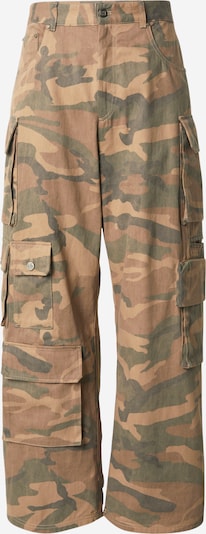 Laisvo stiliaus kelnės iš MOUTY, spalva – kupranugario / brokato spalva / žalia / rusvai žalia, Prekių apžvalga