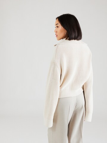 WEEKDAY Pullover 'Grace' in Weiß