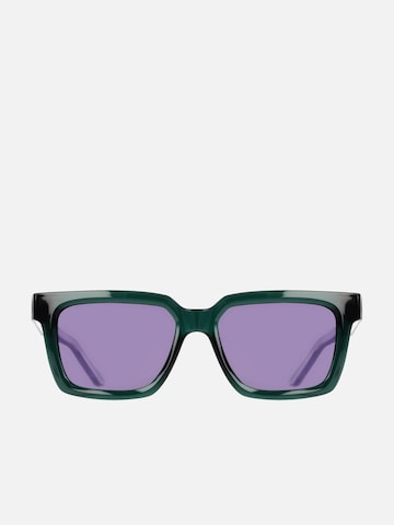 NIKE Sunglasses 'Nike NIKE TIDE COSMIC N IU8106X Midnight navy / blue 53/17/145 MAN Sunglasses' in Green: front