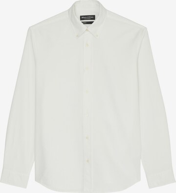 Marc O'Polo Regular fit Button Up Shirt in White: front