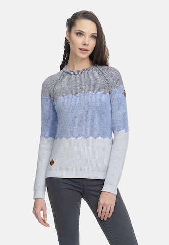 Ragwear Sweater 'Treena' in Blue: front