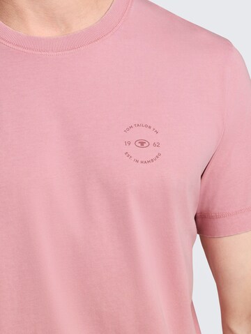 TOM TAILOR T-Shirt in Pink