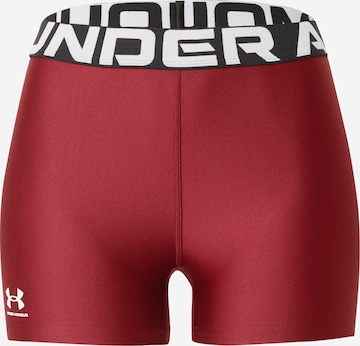 UNDER ARMOUR Спортивные штаны 'Authentics' в Красный: спереди