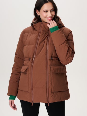 Noppies Winterjas 'Sauda' in Bruin: voorkant