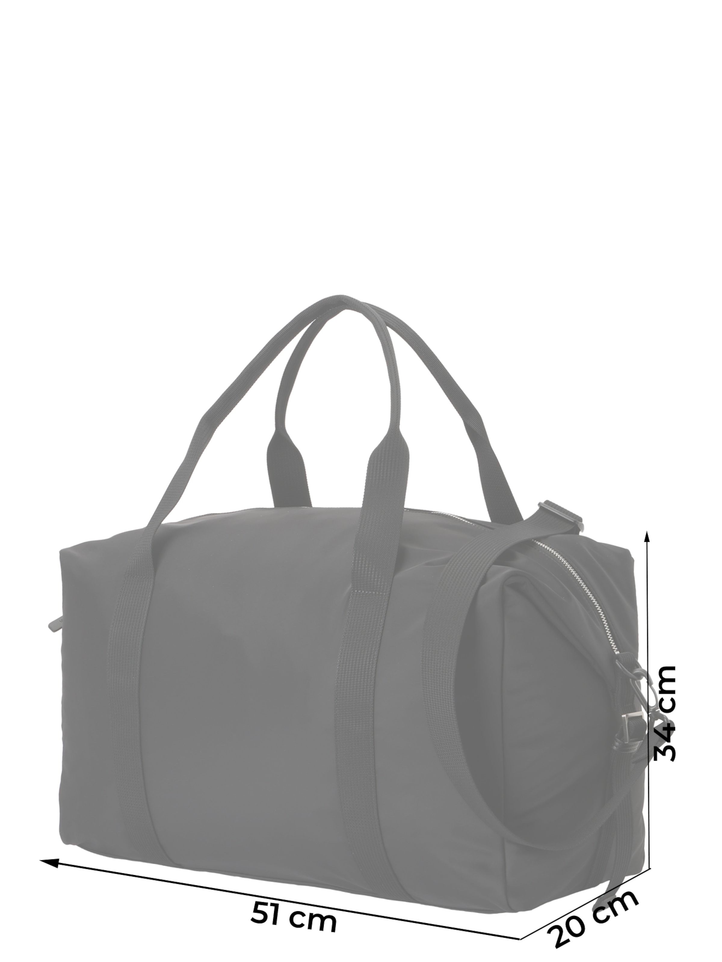 Calvin Klein Дорожная сумка в Черный