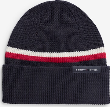 TOMMY HILFIGER Beanie in Blau: Vorderseite