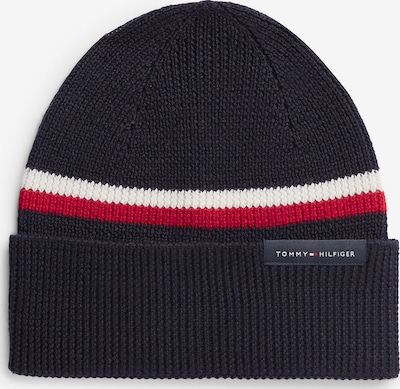 TOMMY HILFIGER Čepice ve velikosti 55-60 - režná / tmavě modrá / červená, Produkt