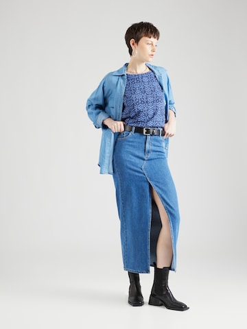 Ragwear Majica 'MINTT IKAT' | modra barva
