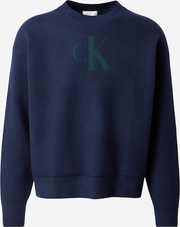 Calvin Klein Jeans Pullover in Blau: Vorderseite