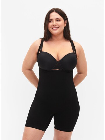 Devoted by Zizzi Shapingbody in Zwart: voorkant