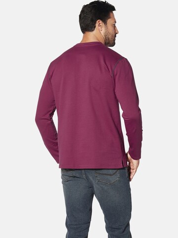 Jan Vanderstorm Sweatshirt ' Jornsen ' in Rood